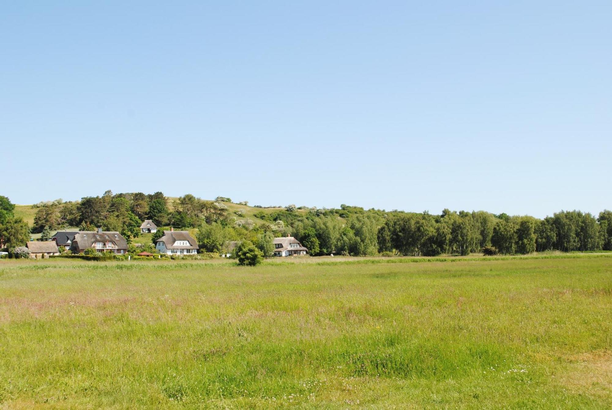 Ferienhaus Distelfink FeWo 01 Balkon, Meerblick Groß Zicker Exterior foto